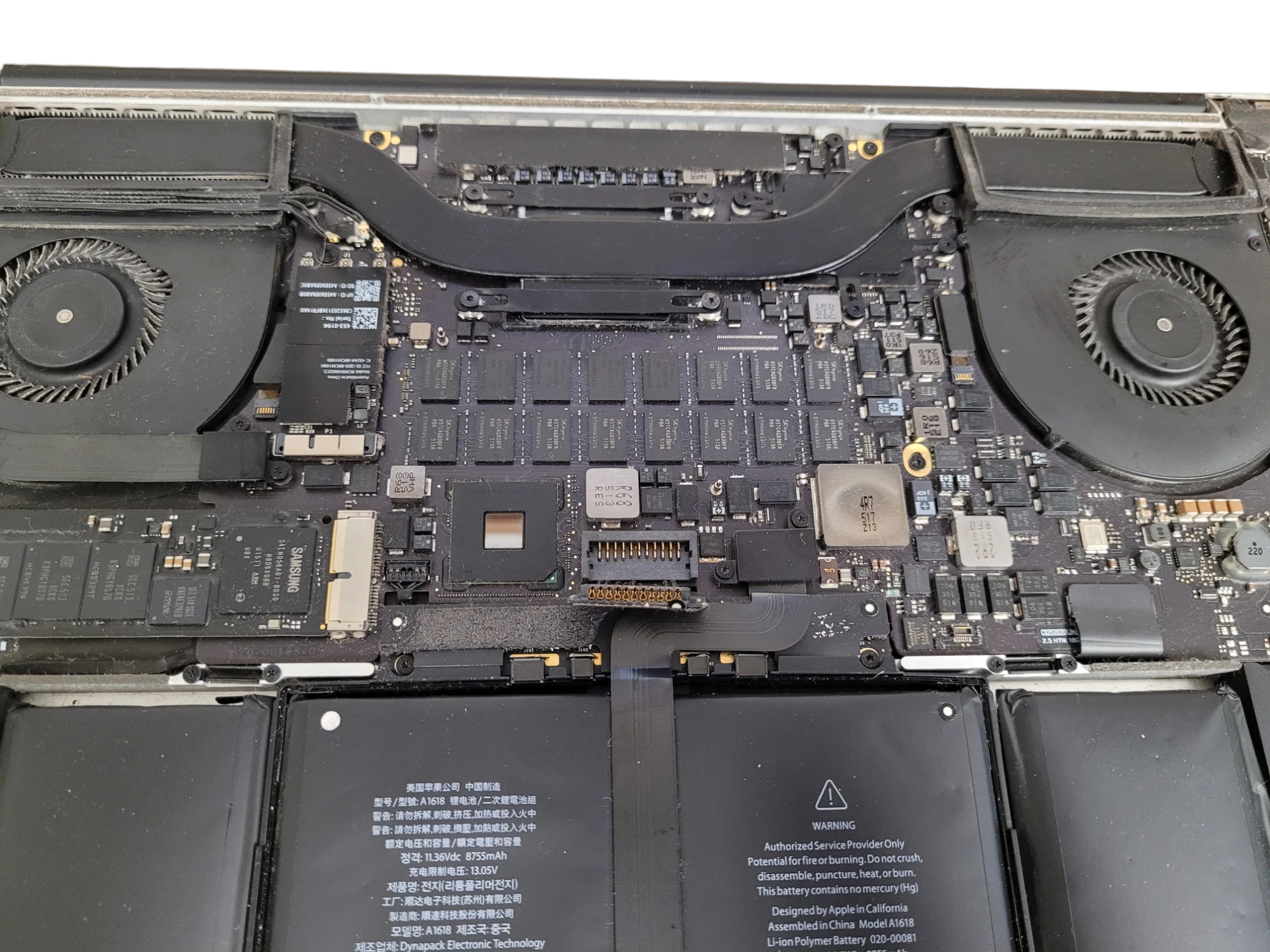 How to replace an SSD in a MacBook Pro 15 Retina Display Mid 2015
